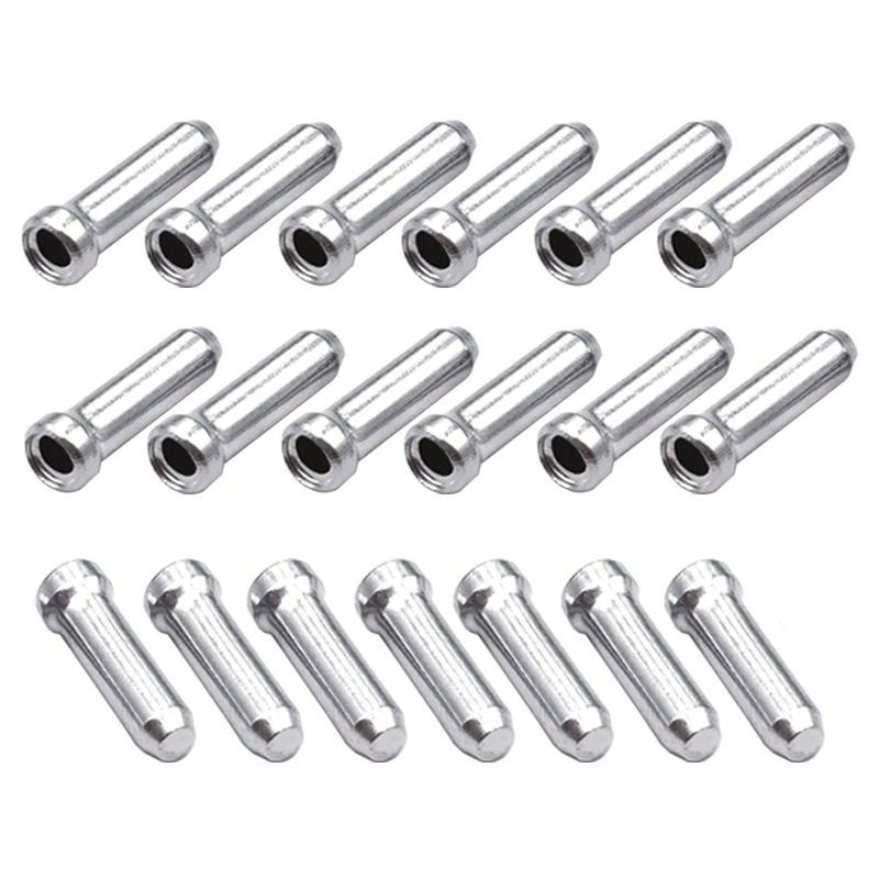 100/200pcs Aluminum Brake Shif - Wire Connector Cap recension och pris