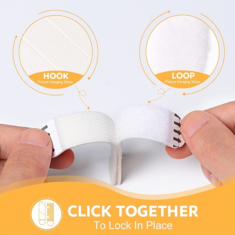 24pairs Heavy-Duty Picture Han - Picture Hanging Strip recension och pris