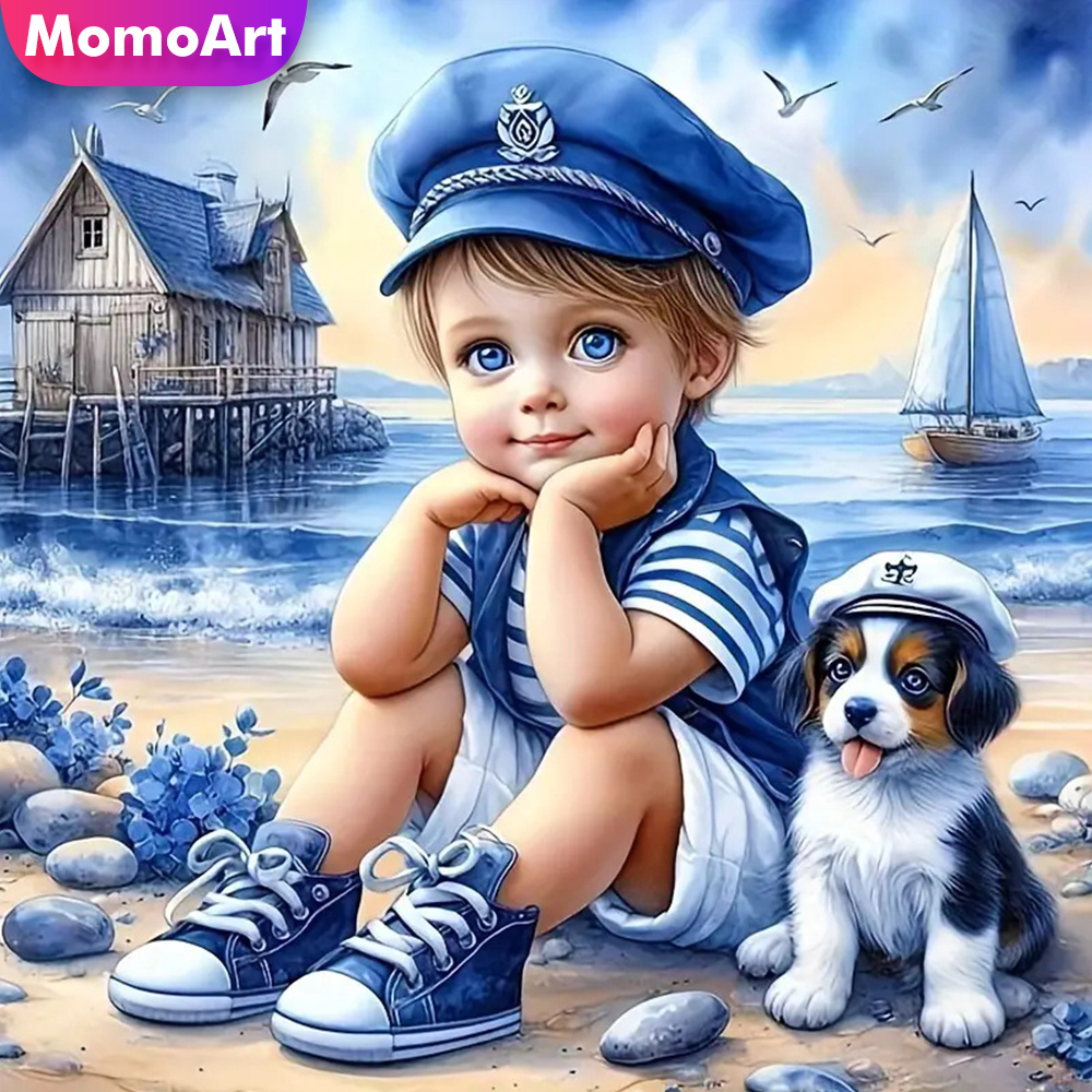 Momoart Full Diamond Painting  - Home Improvement Kids recension och pris