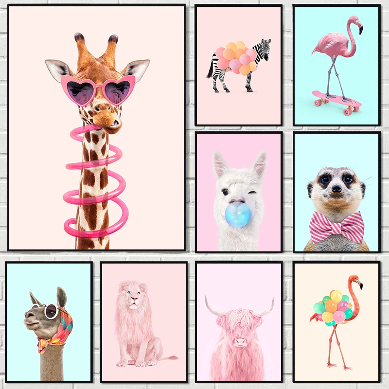 Funny Fashion Giraffe Zebra Fl - Home Improvement Kids recension och pris