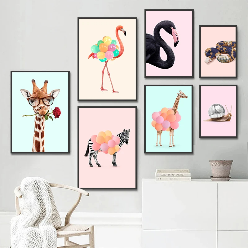 Funny Fashion Giraffe Zebra Fl - Home Improvement Kids recension och pris
