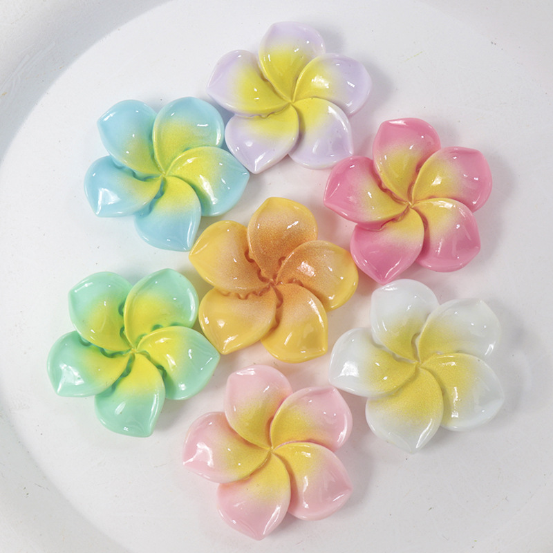 10Pcs New Resin Flower Flat Ba - Home Improvement News recension och pris
