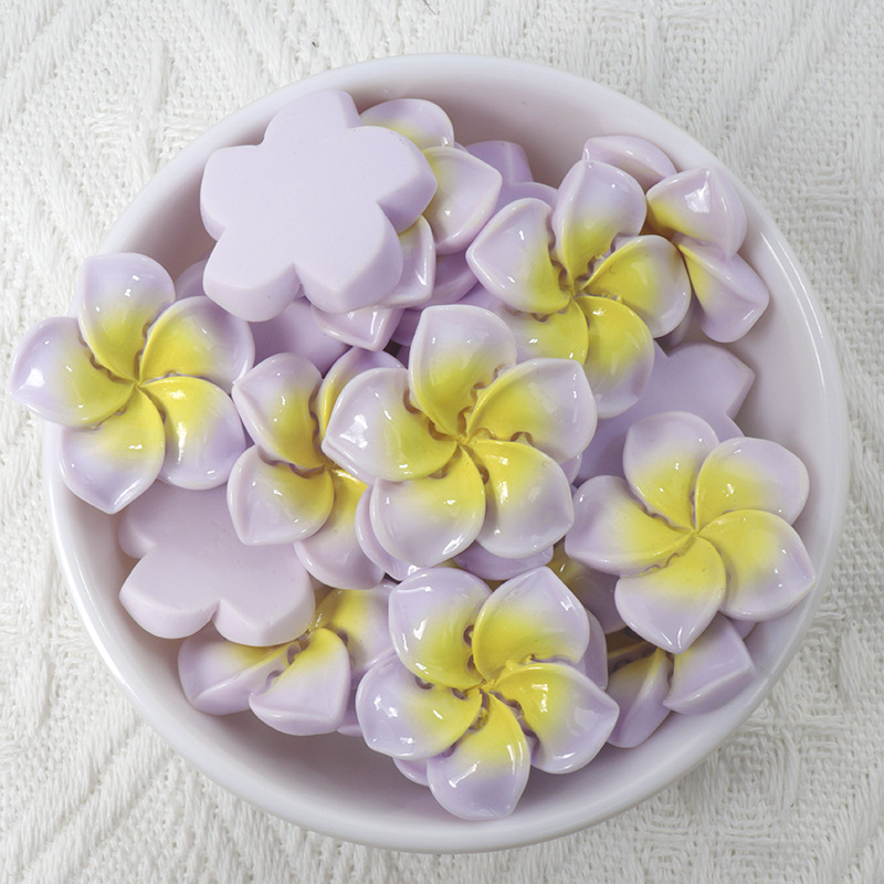 10Pcs New Resin Flower Flat Ba - Home Improvement News recension och pris