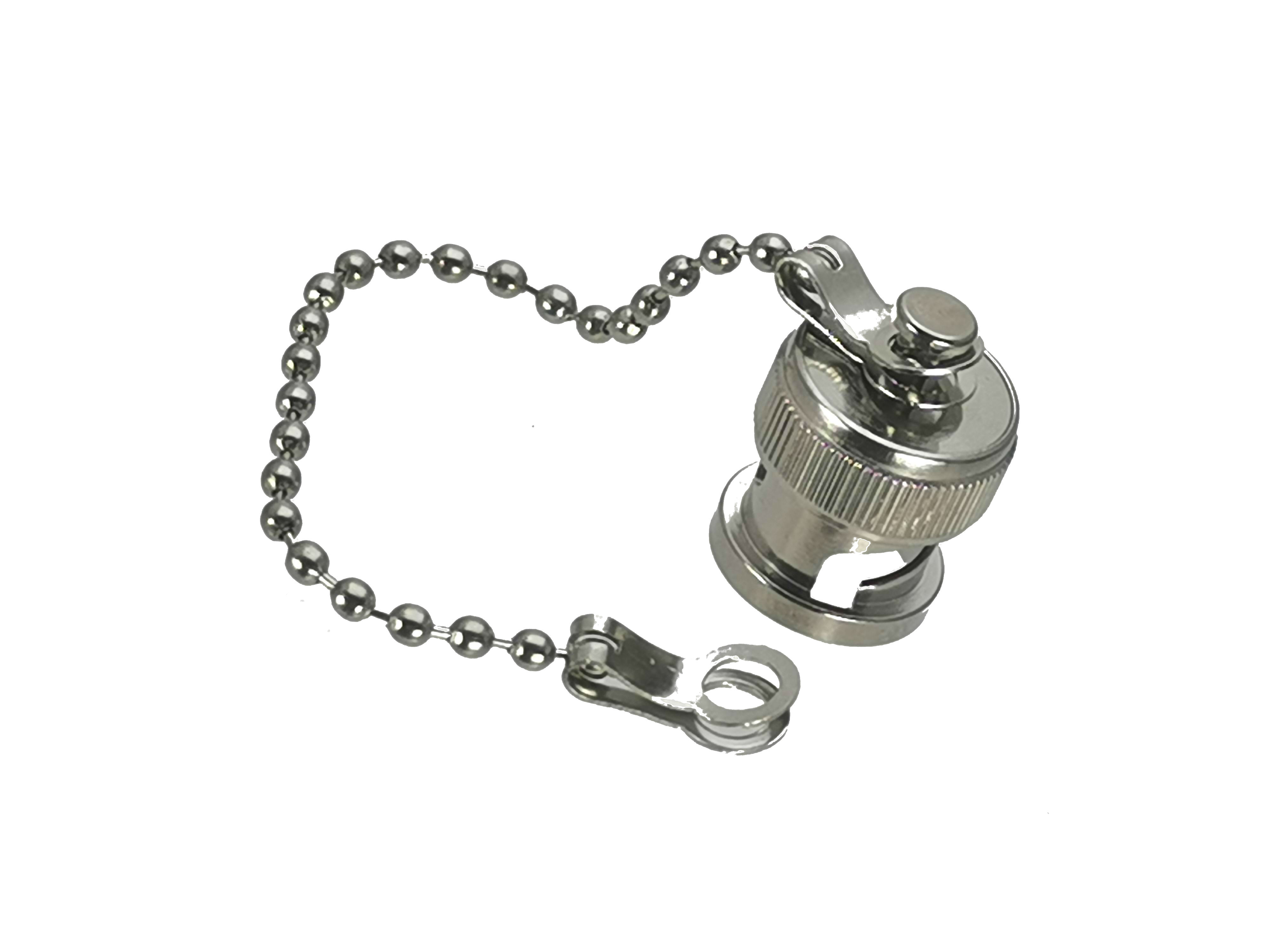 Dust cap with chain for BNC fe - Wire Connector Cap recension och pris