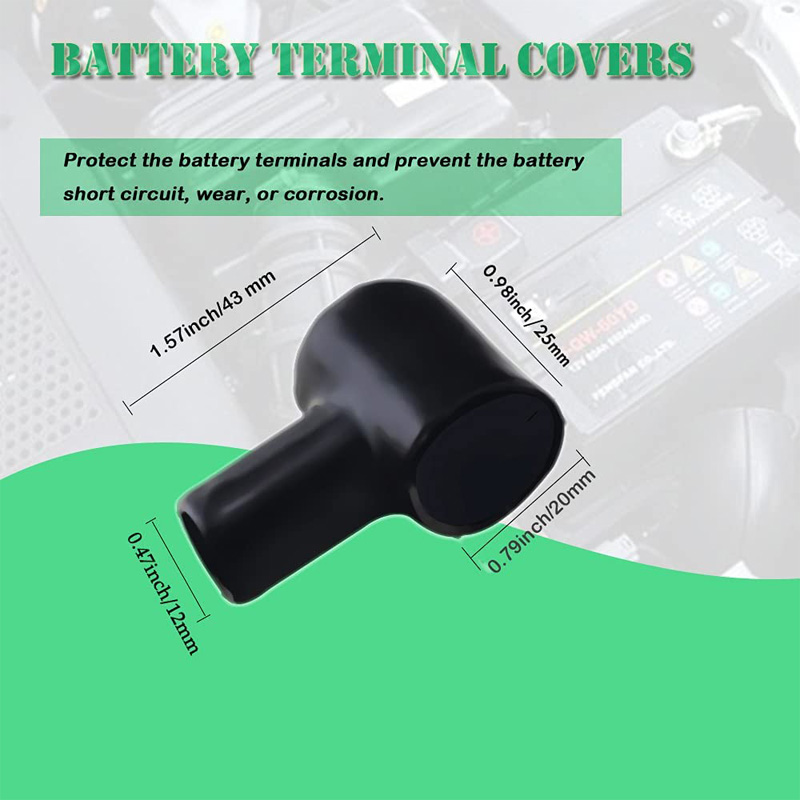 Battery Terminal Boots Insulat - Wire Connector Cap recension och pris