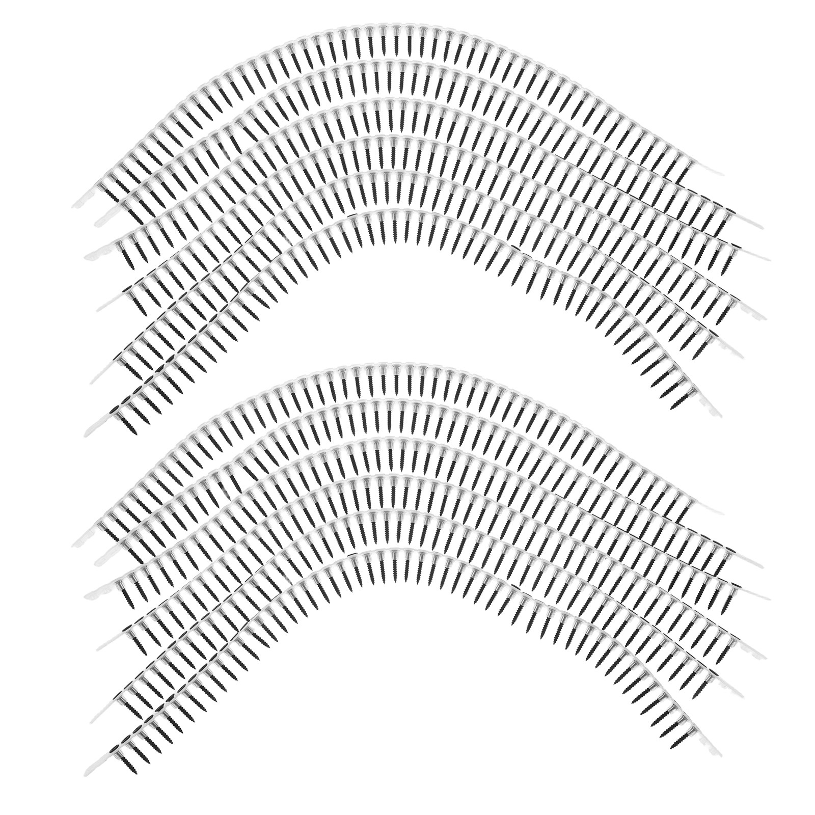 1000Pcs Heavy Duty Plastic Col - Picture Hanging Strip recension och pris