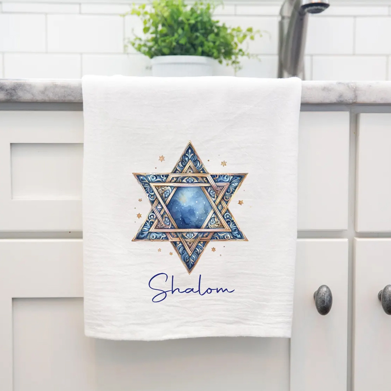 Hanukkah Kitchen Towel: Star o - Home Improvement News recension och pris