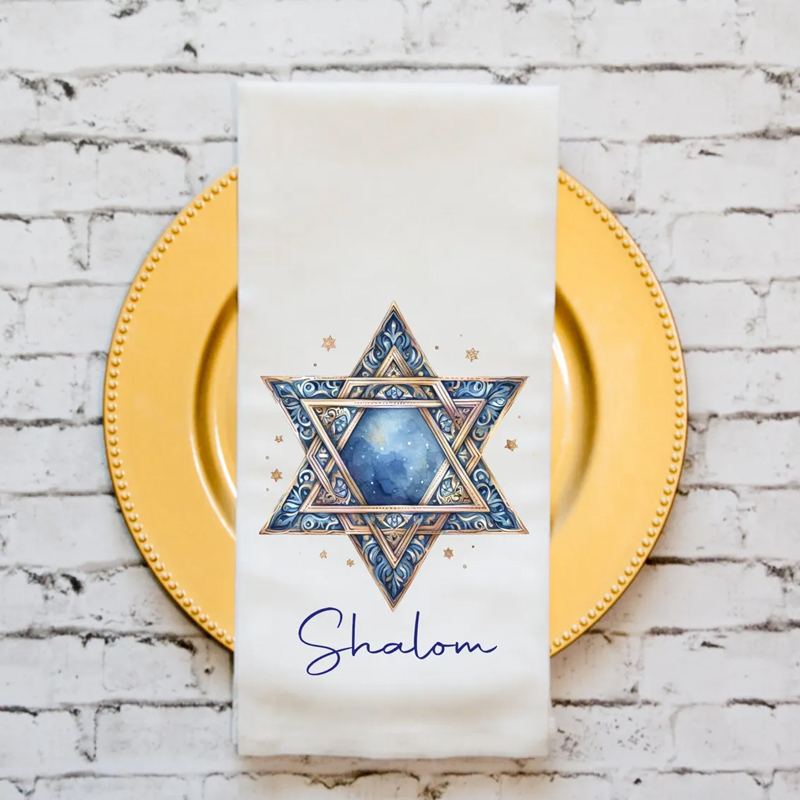 Hanukkah Kitchen Towel: Star o - Home Improvement News recension och pris