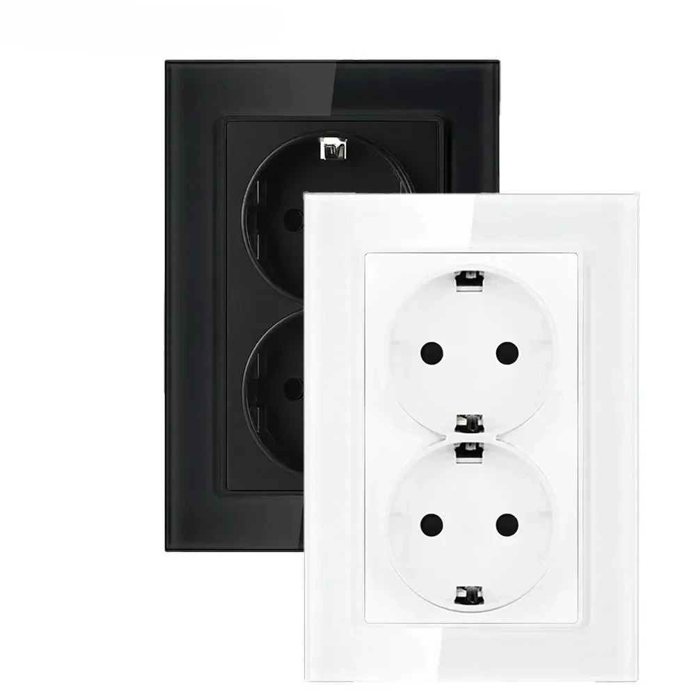 French 16A 220V Double Electri - Home Improvement Outlet recension och pris