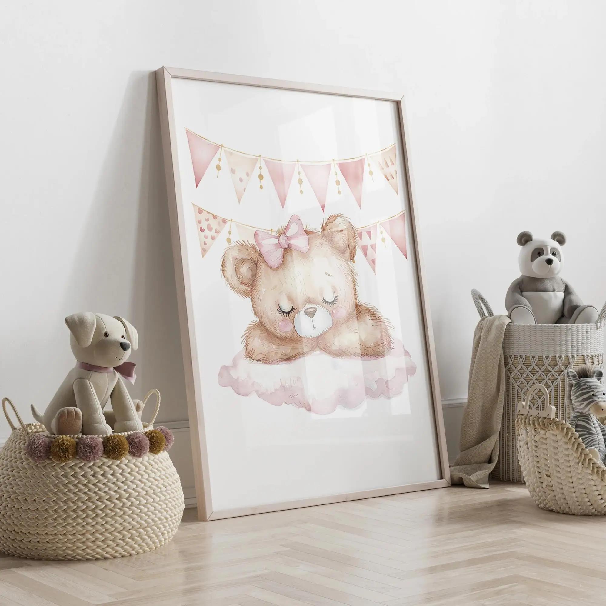 Pink Dream Bear Carousel Tent  - Home Improvement Kids recension och pris