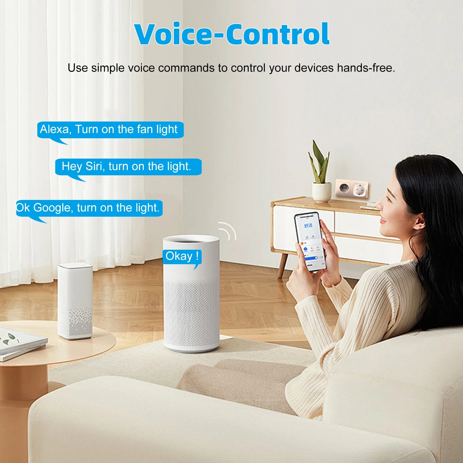 Matter Smart Home Plug Outlet  - Home Improvement Outlet recension och pris