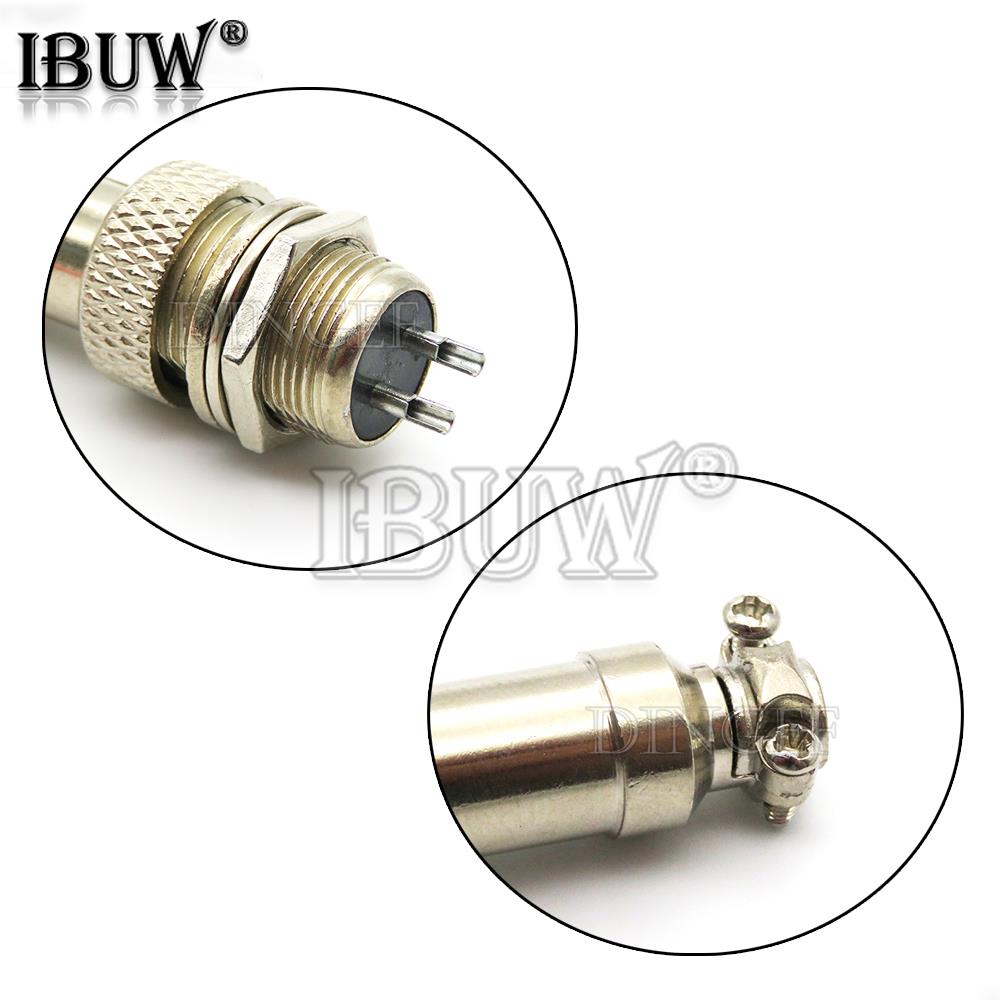 1Set/lot GX12 2/3/4/5/6/7 Pin  - Wire Connector Cap recension och pris