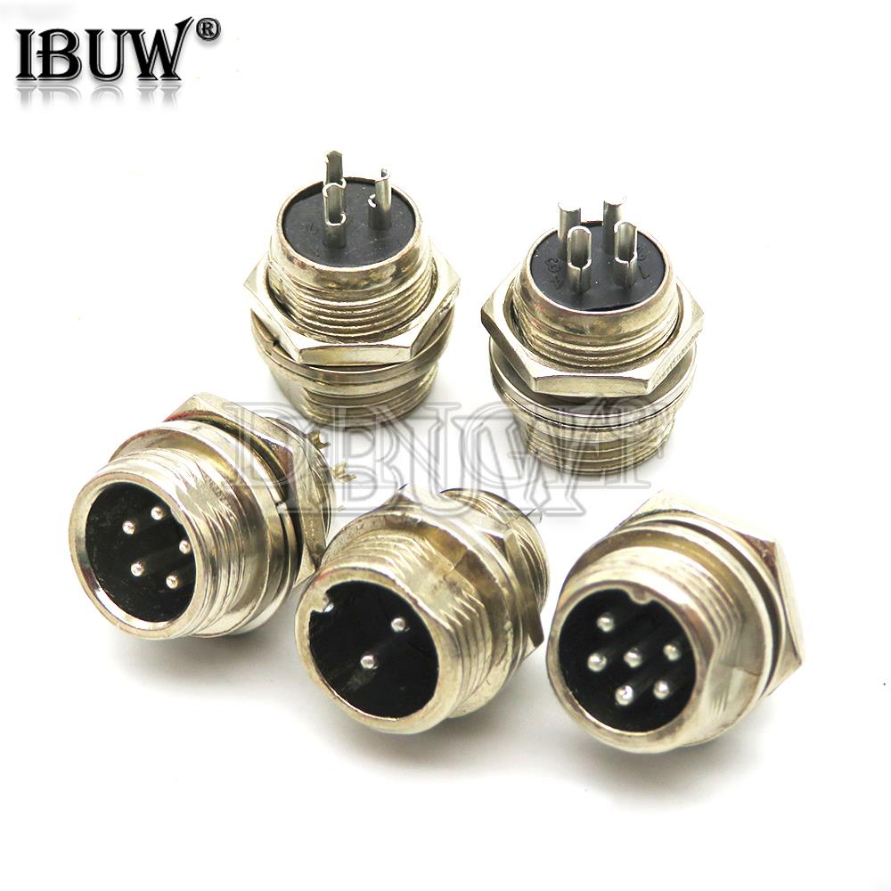 1Set/lot GX12 2/3/4/5/6/7 Pin  - Wire Connector Cap recension och pris