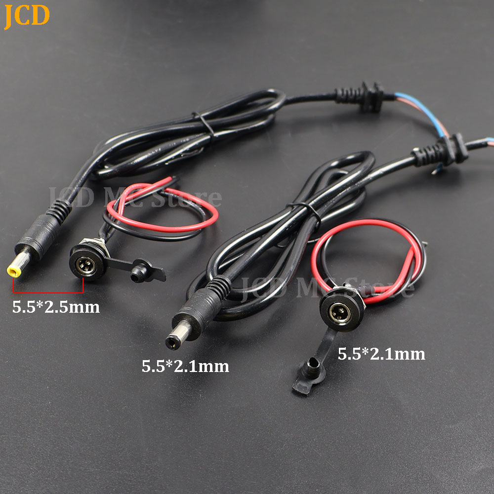 1PC DC Power Male Female Jack  - Wire Connector Cap recension och pris
