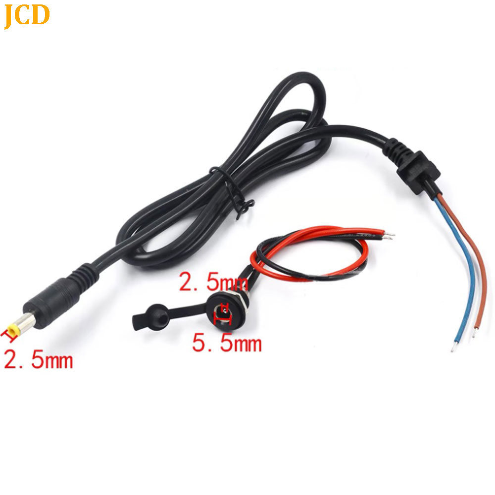 1PC DC Power Male Female Jack  - Wire Connector Cap recension och pris