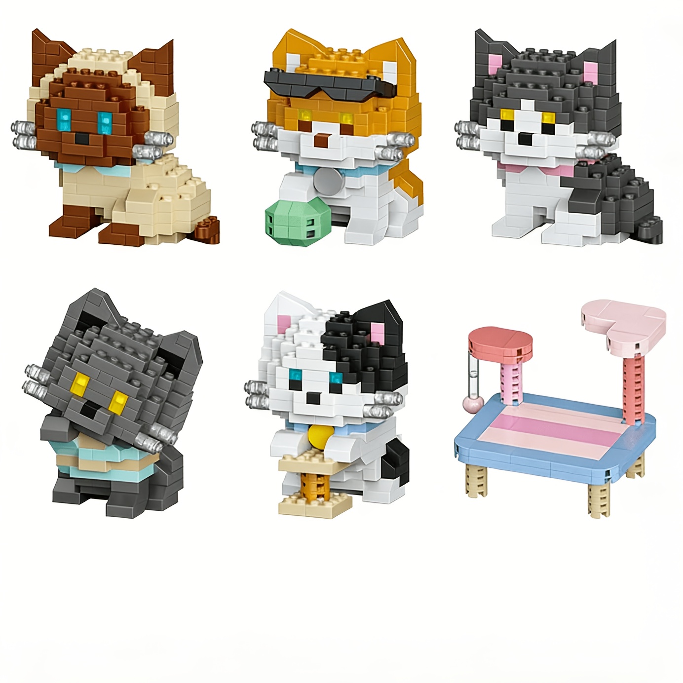 Cat Series Building Blocks Set - Home Improvement News recension och pris