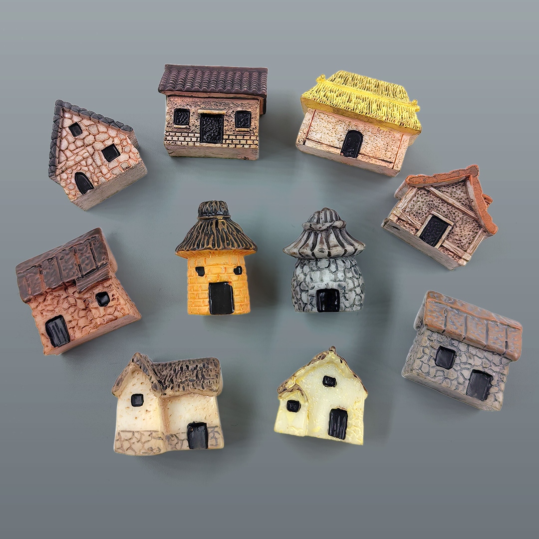 Mini Small House Figurine Resi - Home Improvement News recension och pris