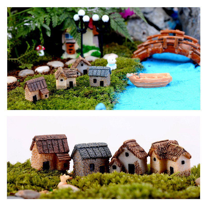 Mini Small House Figurine Resi - Home Improvement News recension och pris