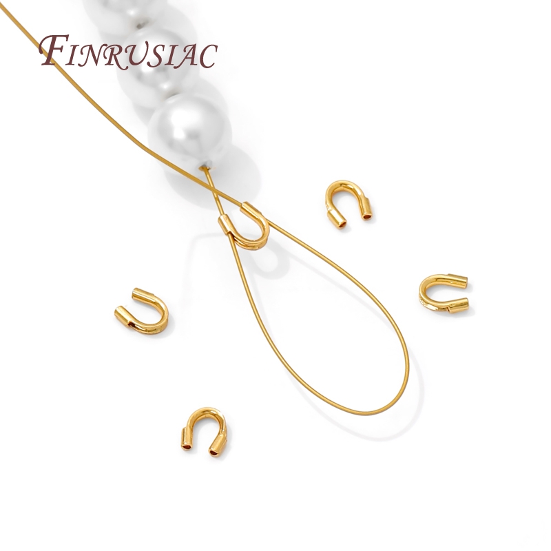 18K Gold Plated Protective End - Wire Connector Cap recension och pris