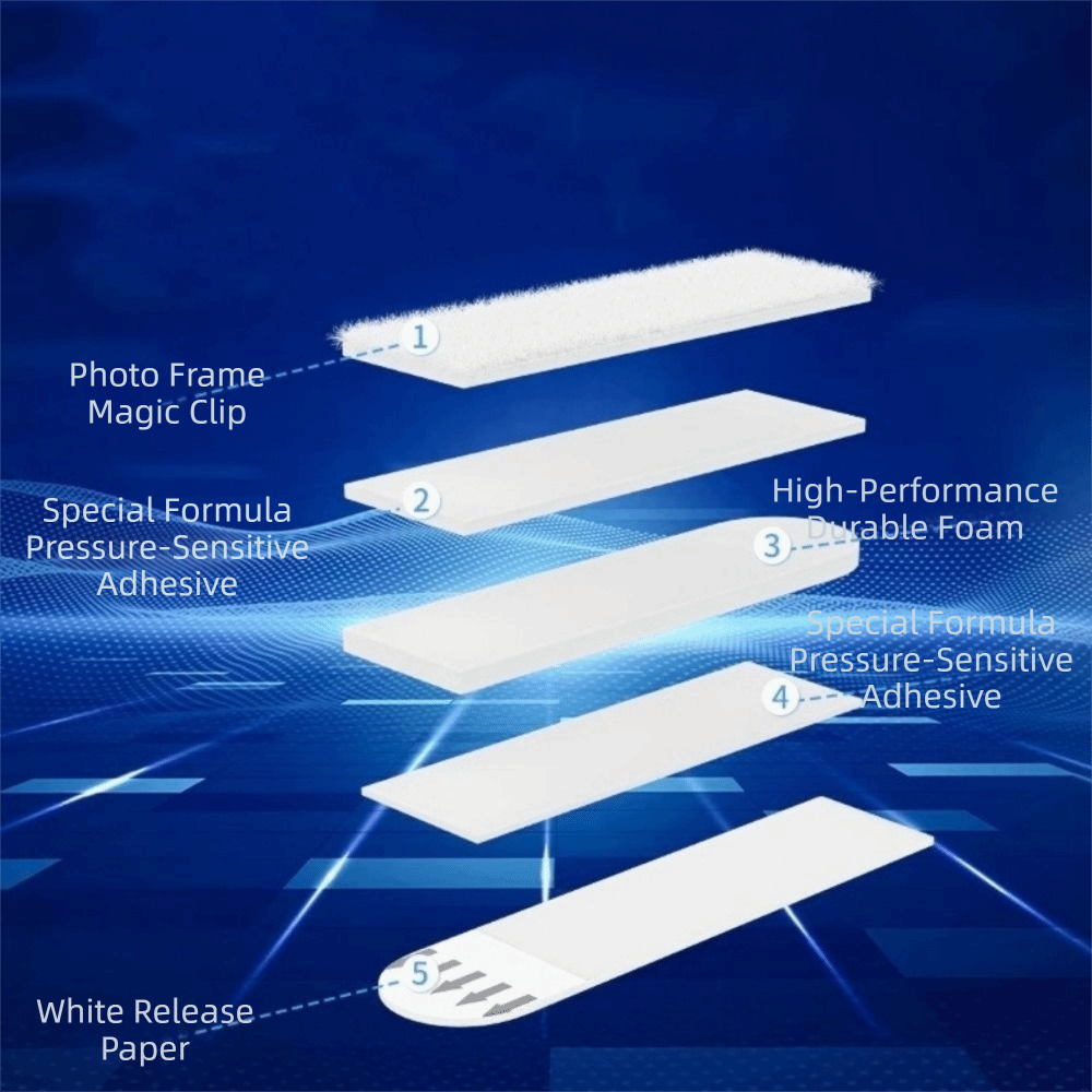 12 Pairs Heavy Duty Picture Ha - Picture Hanging Strip recension och pris