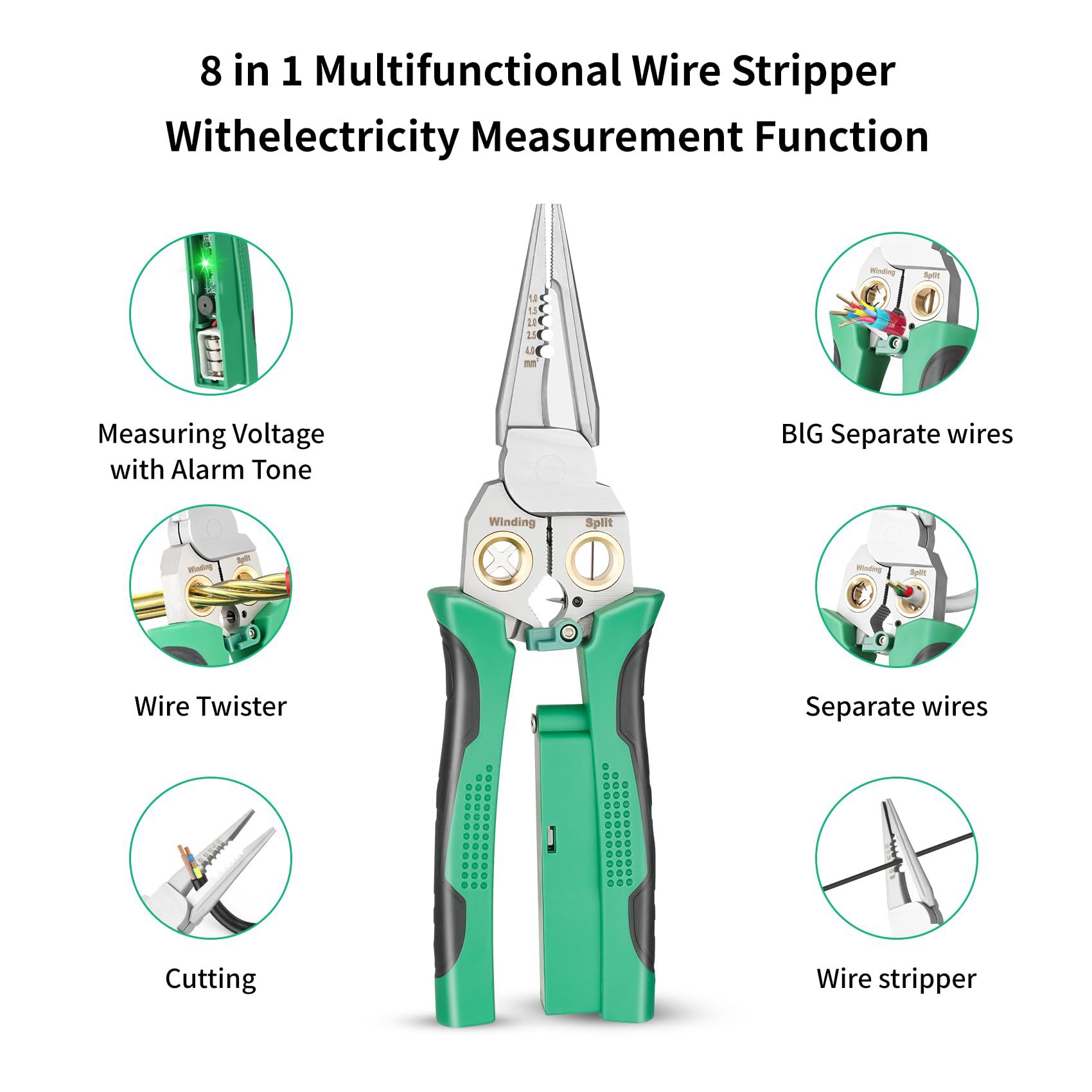8-in-1 Multifunction Wire Stri - Home Improvement Cast recension och pris
