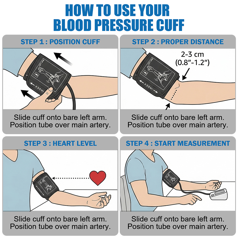 Universal Blood Pressure Cuff  - Home Improvement News recension och pris