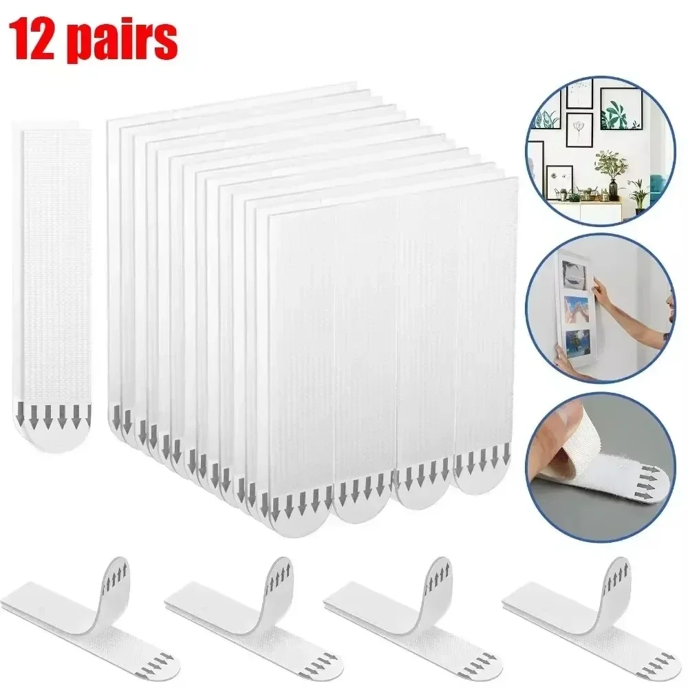 Tape Double Sided Strips Adhes - Picture Hanging Strip recension och pris