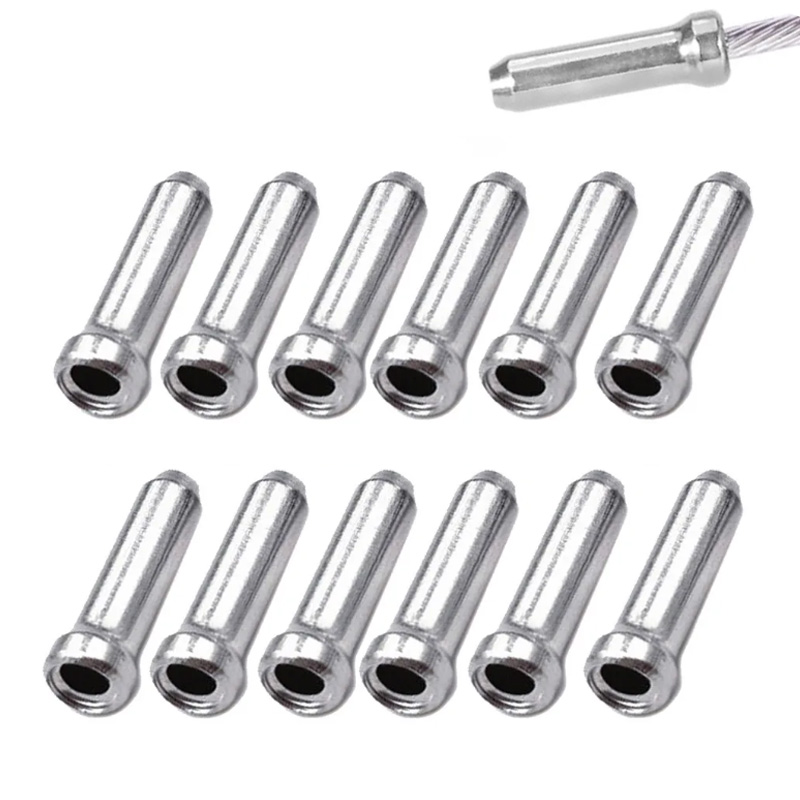 50/100pcs Bicycle Brake Shifte - Wire Connector Cap recension och pris