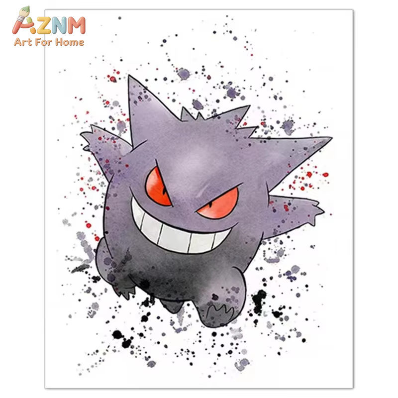 1PC ，Anime Pokemon Canvas Pain - Home Improvement Kids recension och pris