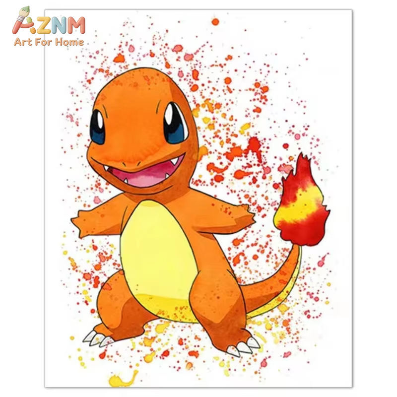 1PC ，Anime Pokemon Canvas Pain - Home Improvement Kids recension och pris